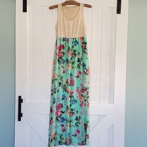 Pink Blush maternity dress